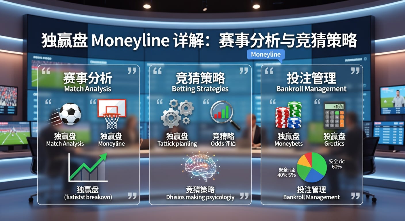 1X2独赢Moneyline投注详解：赛事分析与策略