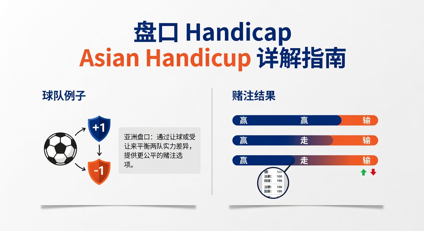 盘口 Handicap Asian Handicap 详解