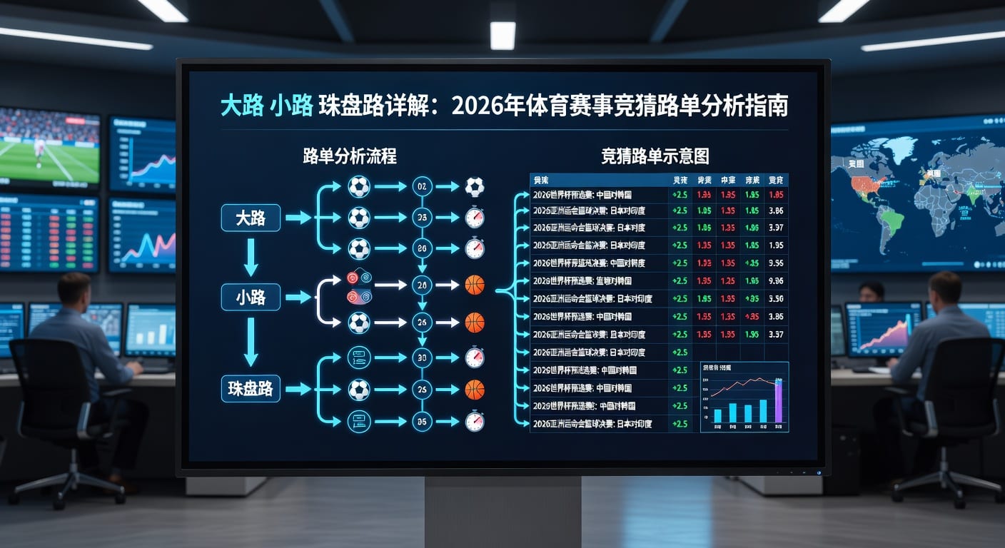 大路 小路 珠盘路详解：竞猜走势必备技巧